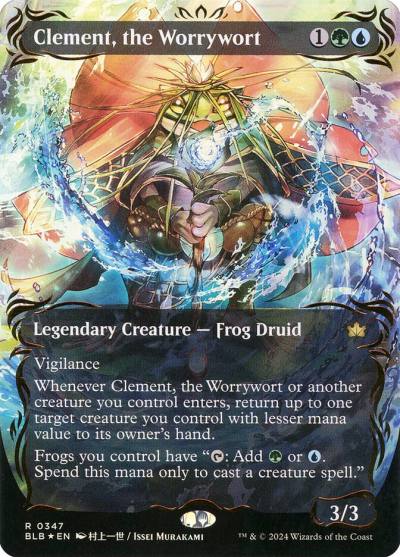 Clement, the Worrywort BLB-347 Bloomburrow Magic card