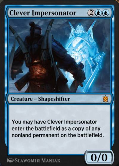 Clever Impersonator EA2-9 Explorer Anthology 2 Magic card