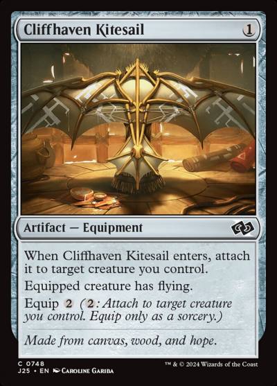 Cliffhaven Kitesail J25-748 Foundations Jumpstart Magic card