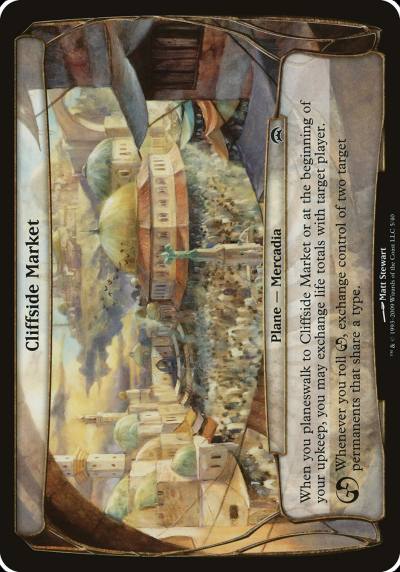 Cliffside Market OHOP-5 Planechase Planes Magic card