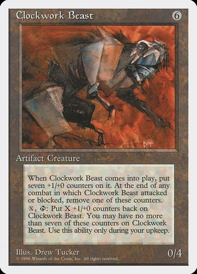 Clockwork Beast ITP-49 Introductory Two-Player Set Magic card