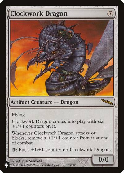 Clockwork Dragon PLST-MRD-155 The List Magic card