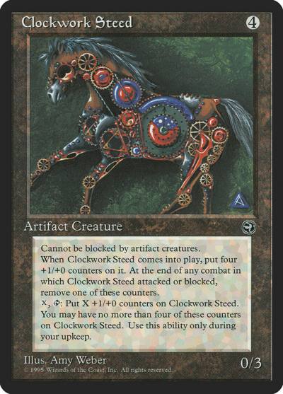 Clockwork Steed HML-103 Homelands Magic card