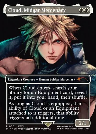 Cloud, Midgar Mercenary PPRO-45658 Pro Tour Promos Magic card