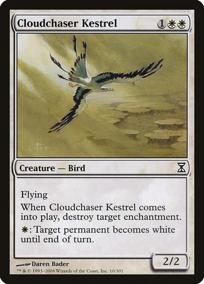 Cloudchaser Kestrel 10 Time Spiral Magic card