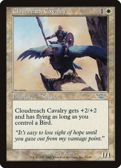 Cloudreach Cavalry LGN-7 Legions Magic card