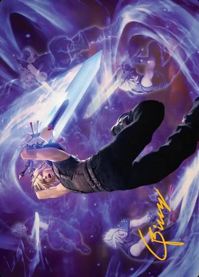Cloud's Limit Break // Cloud's Limit Break AFIN-23 Final Fantasy Art Series Magic card