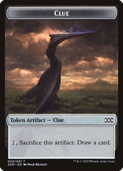 Clue T2XM-22 Double Masters Tokens Magic card