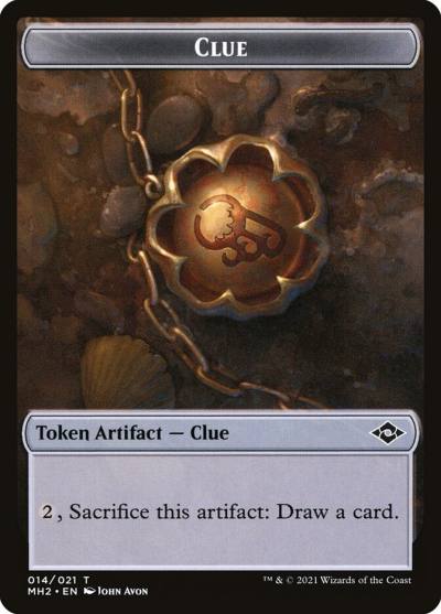 Clue TMH2-14 Modern Horizons 2 Tokens Magic card