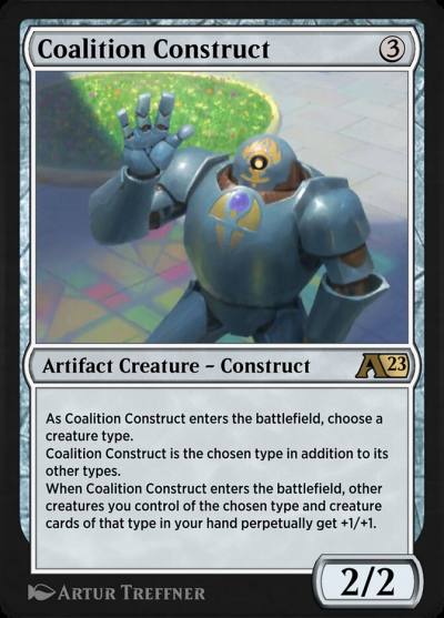 Coalition Construct YDMU-30 Alchemy: Dominaria Magic card