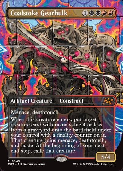 Coalstoke Gearhulk DFT-349 Aetherdrift Magic card