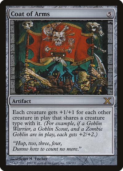 Coat of Arms 10E-316 Tenth Edition Magic card