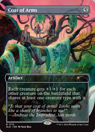 Coat of Arms SLD-1712 Secret Lair Drop Magic card