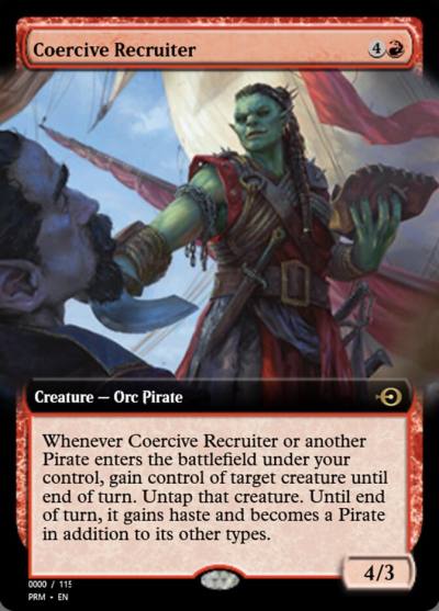Coercive Recruiter PRM-86046 Magic Online Promos Magic card