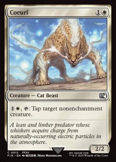 Coeurl FIN-12 Final Fantasy Magic card