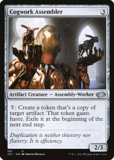 Cogwork Assembler J22-761 Jumpstart 2022 Magic card