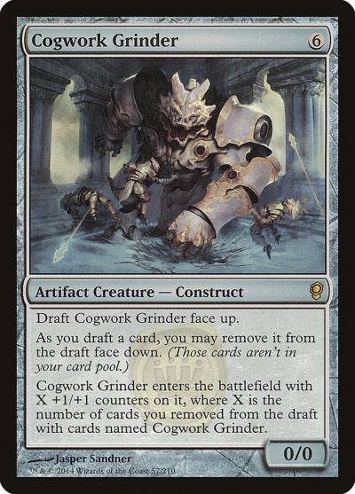 Cogwork Grinder CNS-57 Conspiracy Magic card