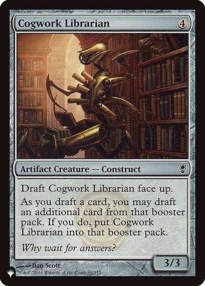 Cogwork Librarian PLST-CNS-58 The List Magic card