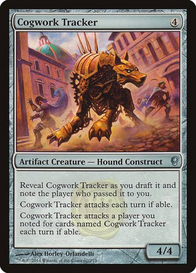 Cogwork Tracker 60 Conspiracy Magic card