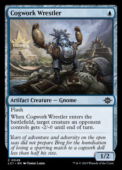 Cogwork Wrestler LCI-49 The Lost Caverns of Ixalan Magic card