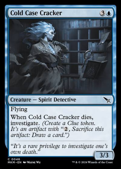 Cold Case Cracker MKM-46 Murders at Karlov Manor Magic card