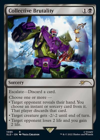 Collective Brutality SLD-1085 Secret Lair Drop Magic card