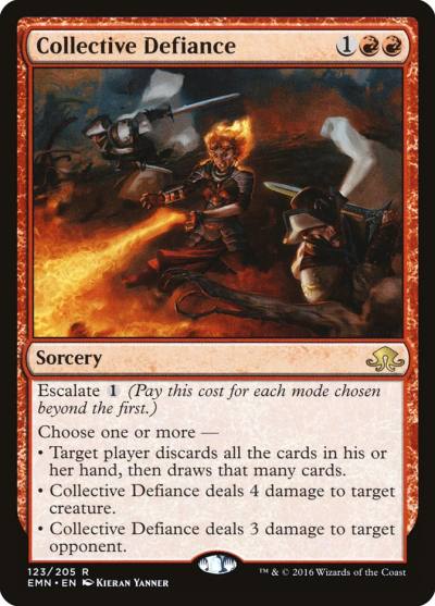 Collective Defiance EMN-123 Eldritch Moon Magic card
