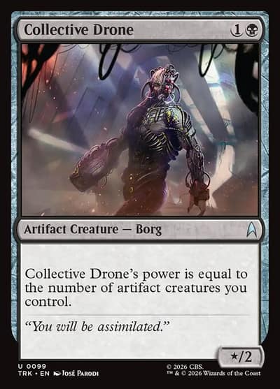 Collective Drone 99 Star Trek Magic card