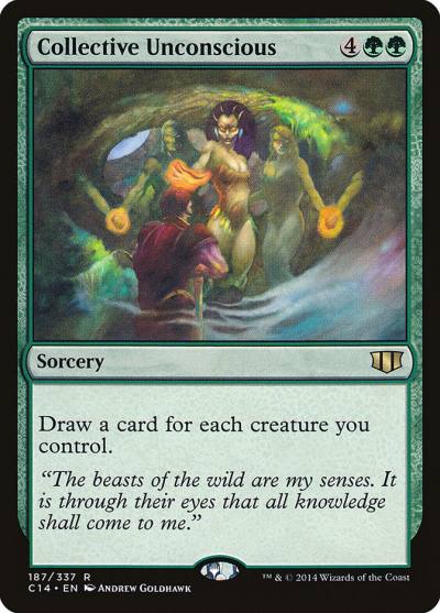Collective Unconscious C14-187 Commander 2014 Magic card