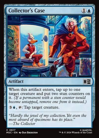 Collector's Case MSC-617 Marvel Super Heroes Commander Magic card