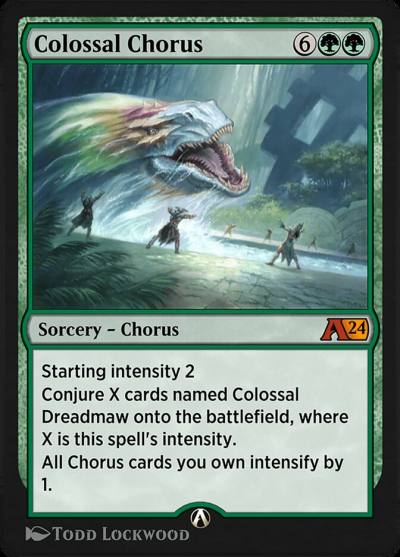 Colossal Chorus YLCI-18 Alchemy: Ixalan Magic card