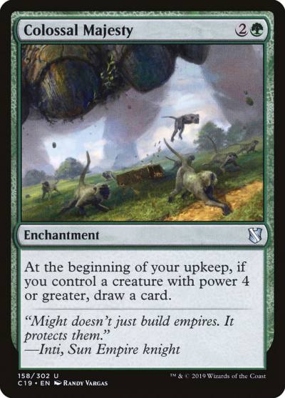 Colossal Majesty C19-158 Commander 2019 Magic card