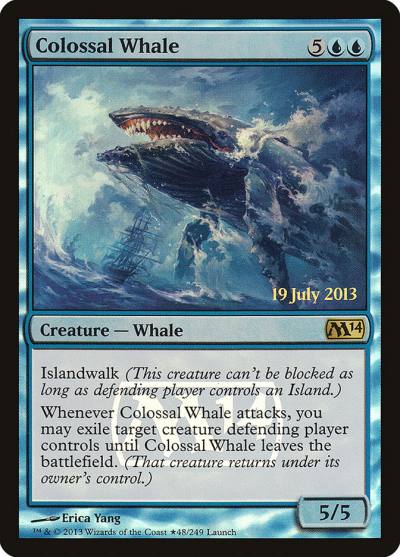 Colossal Whale PM14-48STAR Magic 2014 Promos Magic card