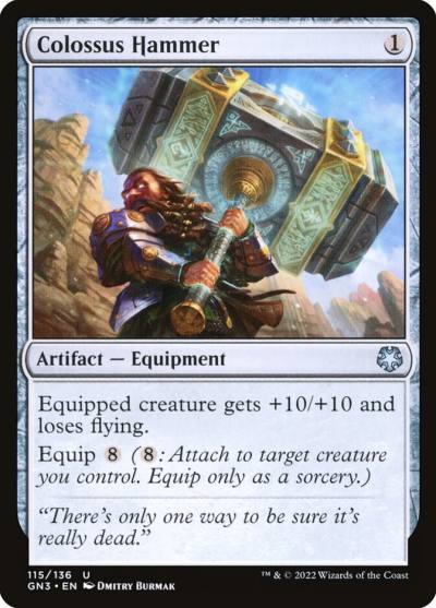 Colossus Hammer GN3-115 Game Night: Free-for-All Magic card