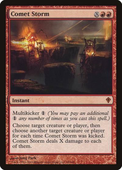 Comet Storm WWK-76 Worldwake Magic card