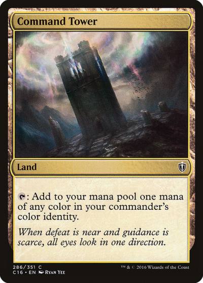 Command Tower C16-286 Commander 2016 Magic card