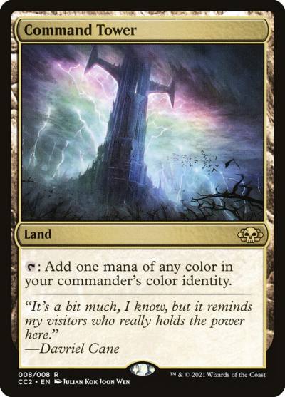 Command Tower CC2-8 Commander Collection: Black Magic card