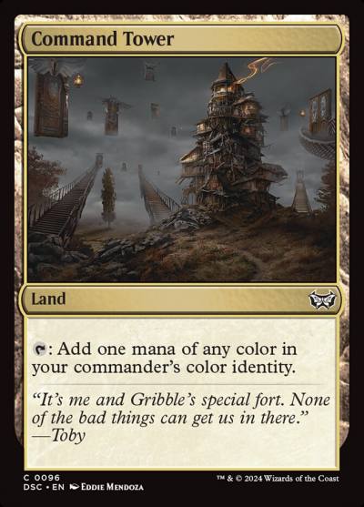 Command Tower DSC-96 Duskmourn: House of Horror Commander Magic card