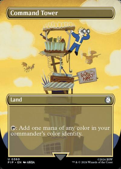 Command Tower PIP-360 Fallout Magic card