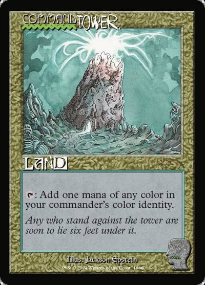 Command Tower SLD-1666 Secret Lair Drop Magic card