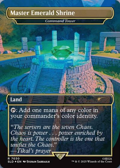 Command Tower SLD-7030 Secret Lair Drop Magic card
