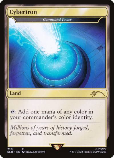 Command Tower SLD-710 Secret Lair Drop Magic card
