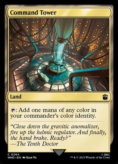 Command Tower WHO-264 Doctor Who Magic card