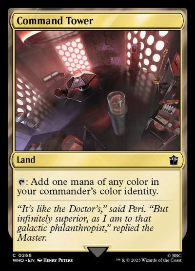 Command Tower WHO-266 Doctor Who Magic card
