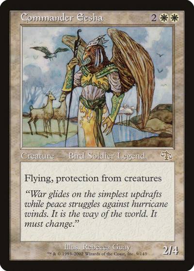 Commander Eesha 9 Judgment Magic card