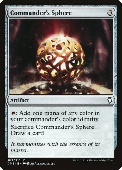 Commander's Sphere CM2-182 Commander Anthology Volume II Magic card
