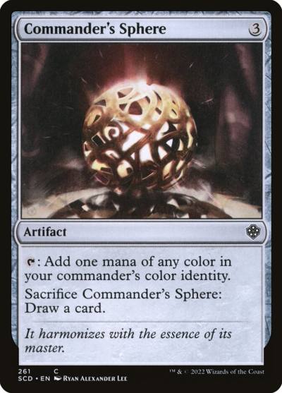 Commander's Sphere SCD-261 Starter Commander Decks Magic card
