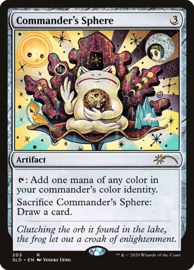 Commander's Sphere SLD-203 Secret Lair Drop Magic card