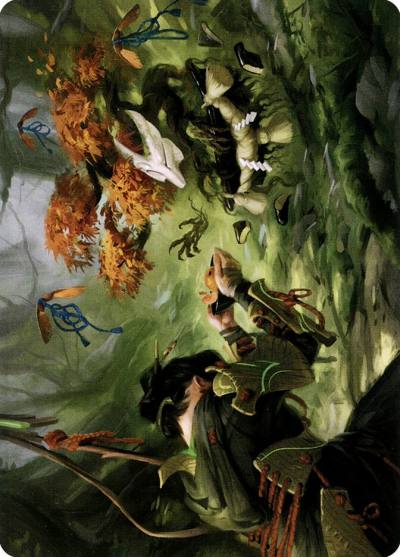 Commune with Spirits // Commune with Spirits ANEO-40 Neon Dynasty Art Series Magic card