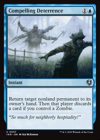 Compelling Deterrence INR-57 Innistrad Remastered Magic card